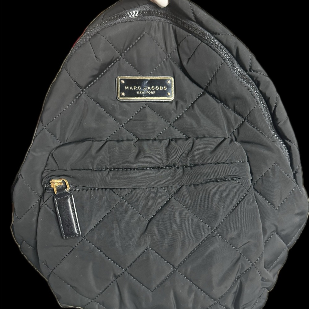 Marc Jacobs Quilted Black Backpack